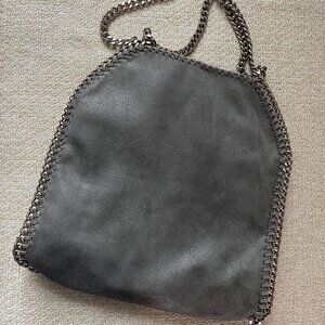 Gray shoulder bag Faux snake leather tote bag Women's bags